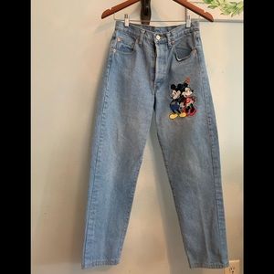 COPY - Vintage 90’s Too Cute Mickey & Minnie jeans